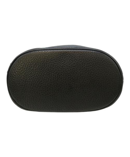 IANNE（イアンヌ）IANNE (イアンヌ) 巾着ショルダーバッグ ブラックの古着・服飾アイテム