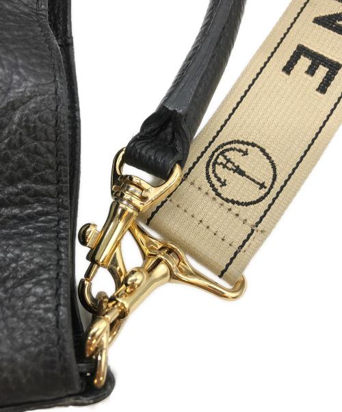 IANNE（イアンヌ）IANNE (イアンヌ) 巾着ショルダーバッグ ブラックの古着・服飾アイテム