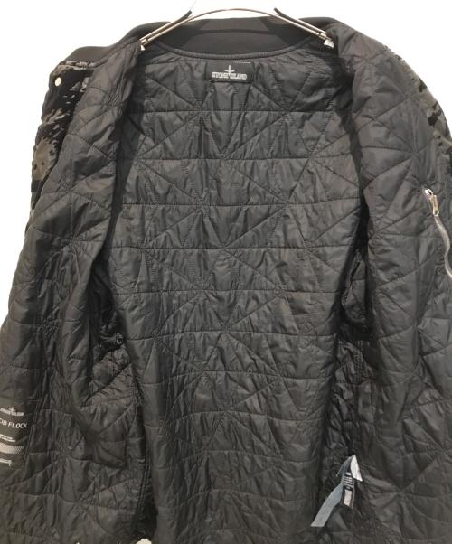 STONE ISLAND（ストーンアイランド）STONE ISLAND (ストーンアイランド) padded bomber jacket　681940503 ブラック サイズ:Mの古着・服飾アイテム
