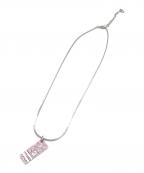 Christian Diorクリスチャン ディオール）の古着「トロッターネックレス」｜ピンク