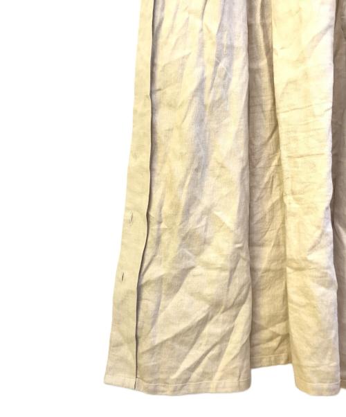 mizuiro-ind（ミズイロインド）mizuiro-ind (ミズイロインド) ワンピース ベージュ サイズ:ＦＲＥＥの古着・服飾アイテム