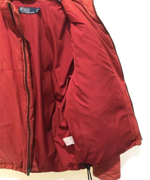 POLO RALPH LAUREN（ポロ・ラルフローレン）POLO RALPH LAUREN (ポロ・ラルフローレン) ダウンジャケット レッド サイズ:Mの古着・服飾アイテム