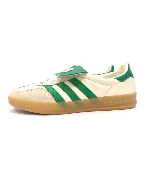 adidas（アディダス）adidas (アディダス) FOOT INDUSTRY (フットインダストリー) ローカットスニーカー Gazelle Indoor ID3518 ベージュ サイズ:24.5の古着・服飾アイテム