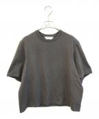 beautiful peopleビューティフルピープル）の古着「suvin compact jersey half sleeve T-shirt　1415310015」｜グレー
