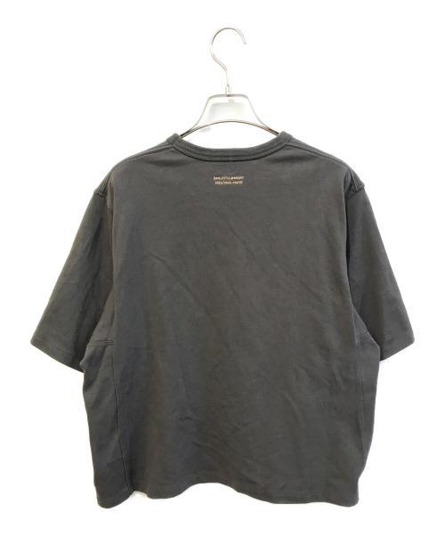 beautiful people（ビューティフルピープル）beautiful people (ビューティフルピープル) suvin compact jersey half sleeve T-shirt　1415310015 グレー サイズ:38の古着・服飾アイテム