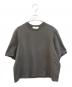 beautiful people（ビューティフルピープル）の古着「suvin compact jersey half sleeve T-shirt　1415310015」｜グレー