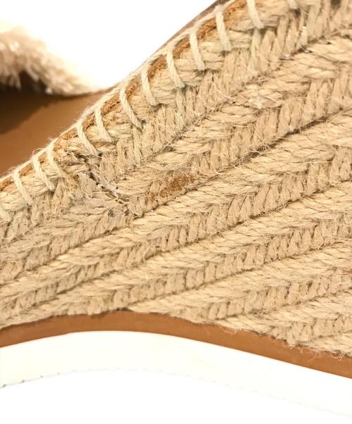 SEE BY CHLOE（シーバイクロエ）SEE BY CHLOE (シーバイクロエ) ウェッジソールサンダル ブラウン サイズ:35の古着・服飾アイテム