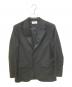 Cornier（コルニエ）の古着「Super130's WORSTED WOOL TAILORED JACKET」｜ブラック