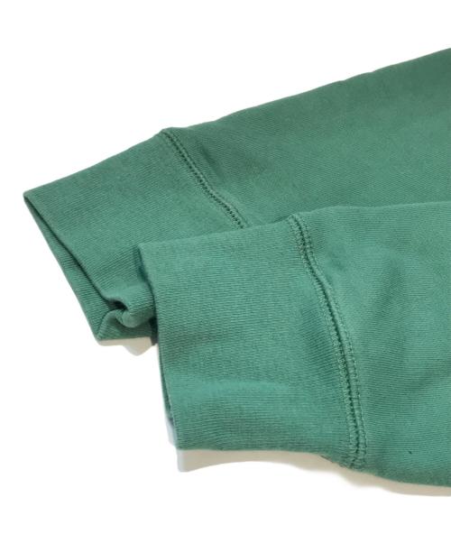 maison kitsune（メゾンキツネ）MAISON KITSUNE (メゾンキツネ) スウェット グリーン サイズ:Mの古着・服飾アイテム