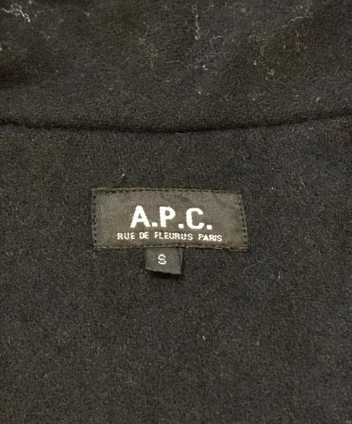 A.P.C.（アーペーセー）A.P.C. (アーペーセー) オイルドジャケット ブラック サイズ:Sの古着・服飾アイテム