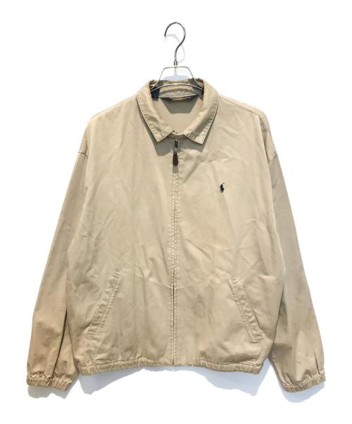 POLO RALPH LAUREN（ポロ・ラルフローレン）POLO RALPH LAUREN (ポロ・ラルフローレン) スイングトップ ベージュ サイズ:XLの古着・服飾アイテム