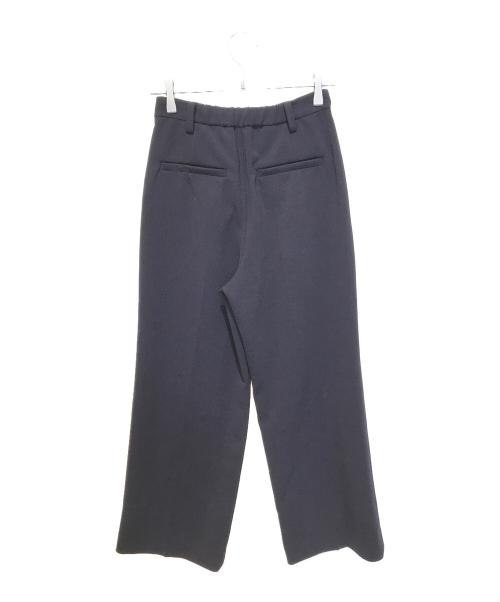 Spick and Span（スピック＆スパン）Spick and Span (スピックアンドスパン) ダブルクロスツータックパンツ　25030200813110 ネイビー サイズ:34の古着・服飾アイテム