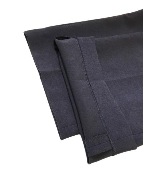 Spick and Span（スピック＆スパン）Spick and Span (スピックアンドスパン) ダブルクロスツータックパンツ　25030200813110 ネイビー サイズ:34の古着・服飾アイテム