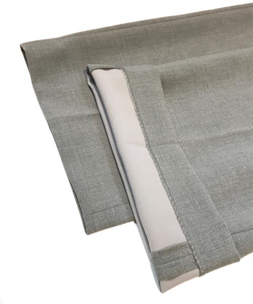 Spick and Span（スピック＆スパン）Spick and Span (スピックアンドスパン) ダブルクロスツータックパンツ グレー サイズ:XSの古着・服飾アイテム