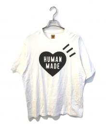 HUMAN MADE（ヒューマンメイド）の古着「ハートロゴＴシャツ」｜ホワイト