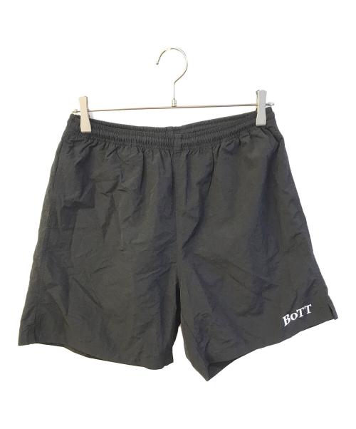 BoTT（ボット）BoTT (ボット) ナイロンショートパンツ　241BoTT20 ブラック サイズ:Mの古着・服飾アイテム