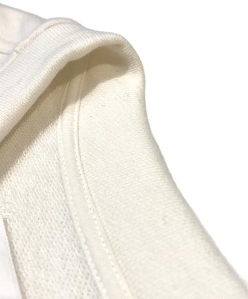 JIL SANDER（ジルサンダー）JIL SANDER (ジルサンダー) クルーネックロゴスウェット ホワイト サイズ:Mの古着・服飾アイテム