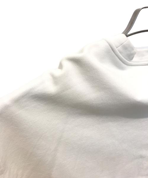 JIL SANDER（ジルサンダー）JIL SANDER (ジルサンダー) クルーネックロゴスウェット ホワイト サイズ:Mの古着・服飾アイテム