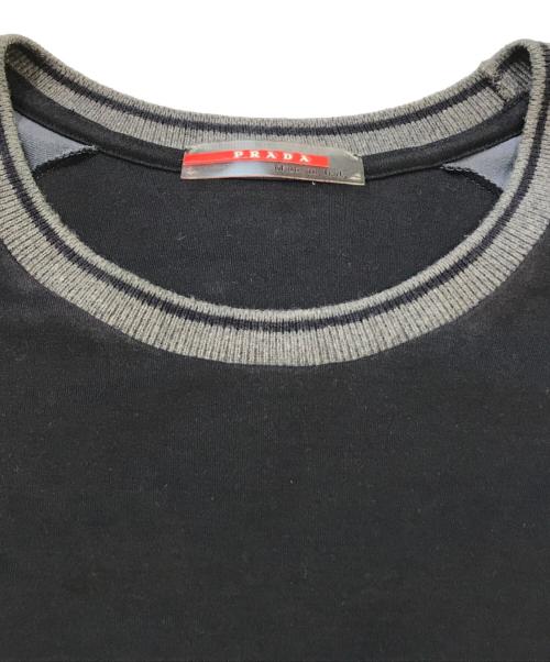 PRADA SPORTS（プラダスポーツ）PRADA SPORTS (プラダスポーツ) Tシャツ ネイビー サイズ:Lの古着・服飾アイテム