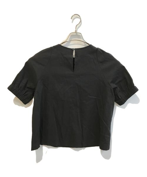 theory luxe（セオリーリュクス）theory luxe (セオリーリュクス) リネン混ブラウス 03-4208202-050-038 ブラック サイズ:Ｍ 未使用品の古着・服飾アイテム