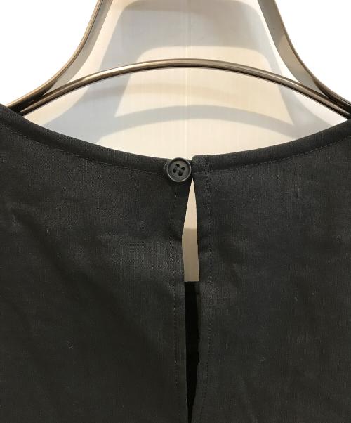 theory luxe（セオリーリュクス）theory luxe (セオリーリュクス) リネン混ブラウス 03-4208202-050-038 ブラック サイズ:Ｍ 未使用品の古着・服飾アイテム