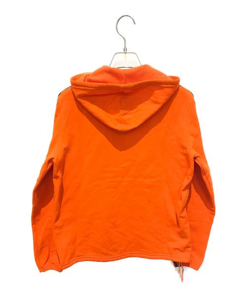 adidas（アディダス）adidas (アディダス) ハーフジップパーカー オレンジ サイズ:表記無しの古着・服飾アイテム