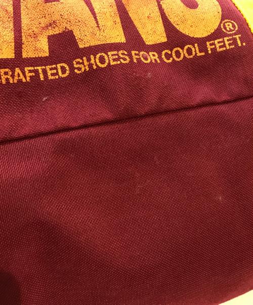 VANS（ヴァンズ）VANS (バンズ) ボストンバッグ ボルドーの古着・服飾アイテム