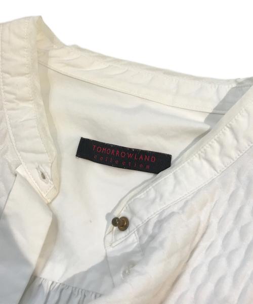 TOMORROW LAND collection（トゥモローランドコレクション）TOMORROW LAND collection (トゥモローランドコレクション) チュニックシャツ ホワイト サイズ:Sの古着・服飾アイテム