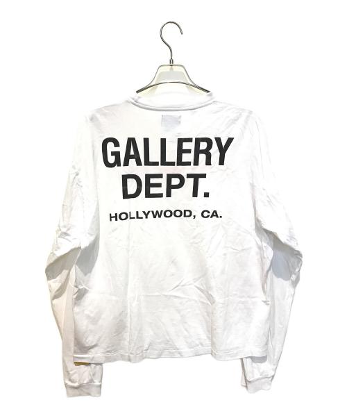 GALLERY DEPT（ギャラリー デプト）GALLERY DEPT (ギャラリー デプト) リバーシブルロゴプリントカットソー ホワイト サイズ:XLの古着・服飾アイテム