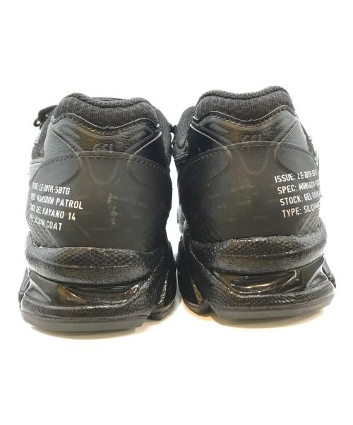 asics（アシックス）asics (アシックス) GEL-KAYANO 14　1201A975-001 ブラック サイズ:27.5の古着・服飾アイテム