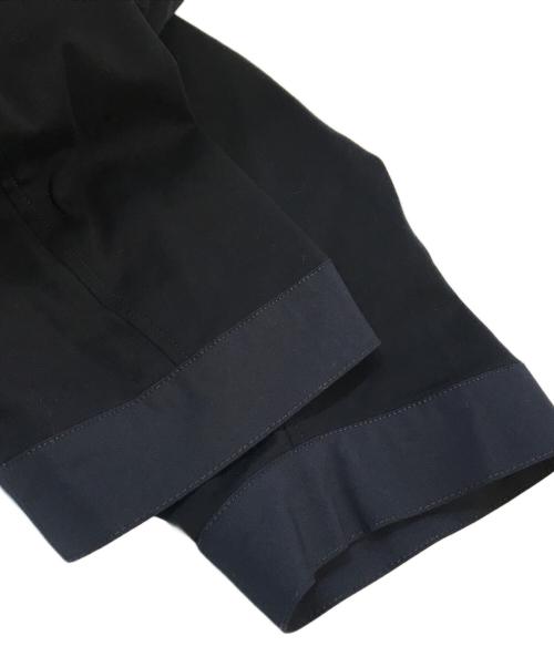 TRUNK HIROKO KOSHINO（トランク ヒロコ コシノ）TRUNK HIROKO KOSHINO (トランク ヒロコ コシノ) ブロッキングデザインジップアップジャケット　RSJLX-31470 ネイビー サイズ:Mの古着・服飾アイテム