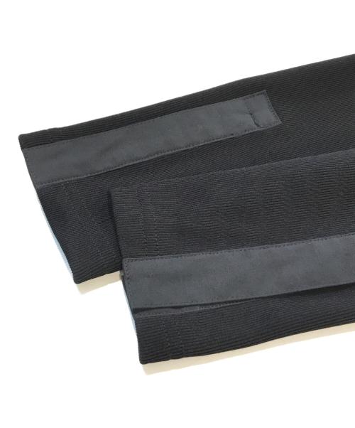 TRUNK HIROKO KOSHINO（トランク ヒロコ コシノ）TRUNK HIROKO KOSHINO (トランク ヒロコ コシノ) マットストレッチリブニットプルオーバー　RSKEB-12270 ブラック サイズ:38の古着・服飾アイテム