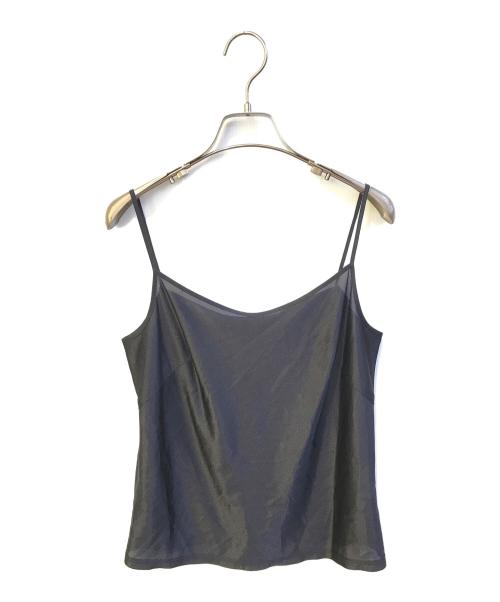 HIROKO KOSHINO  re edition project 165（ヒロココシノリ・エディション・プロジェクト イチロクゴ）HIROKO KOSHINO  re edition project 165 (ヒロココシノリ・エディション・プロジェクト イチロクゴ) 光沢ドットシアーブラウス R3BLX-80760 ブラック サイズ:Sの古着・服飾アイテム