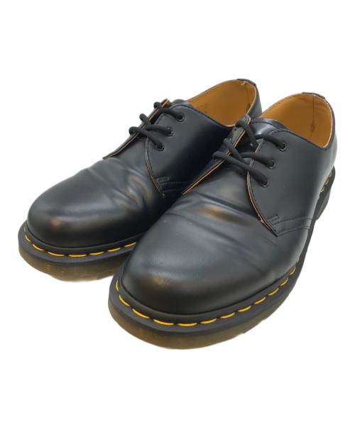 Dr.Martens（ドクターマーチン）Dr.Martens (ドクターマーチン) 3ホールシューズ ブラック サイズ:UK8の古着・服飾アイテム