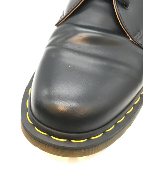 Dr.Martens（ドクターマーチン）Dr.Martens (ドクターマーチン) 3ホールシューズ ブラック サイズ:UK8の古着・服飾アイテム