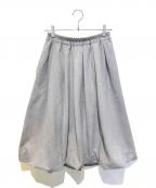 Midi-Umiミディウミ）の古着「ウールバルーンスカート」｜ホワイト