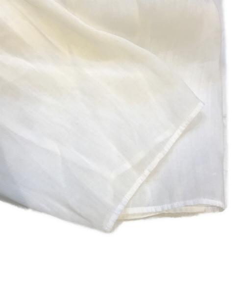 FRAMeWORK（フレームワーク）FRAMeWORK (フレームワーク) ラミーリヨセルギャザークロップドブラウス ホワイト サイズ:Freeの古着・服飾アイテム