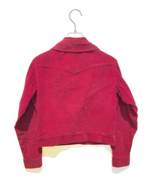 LEVI'S（リーバイス）LEVI'S (リーバイス) 70’S コーデュロイトラッカージャケット レッド サイズ:Sの古着・服飾アイテム