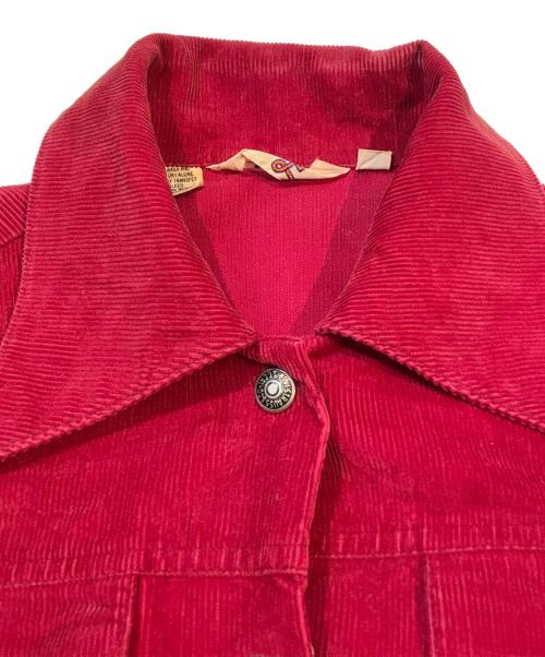 LEVI'S（リーバイス）LEVI'S (リーバイス) 70’S コーデュロイトラッカージャケット レッド サイズ:Sの古着・服飾アイテム