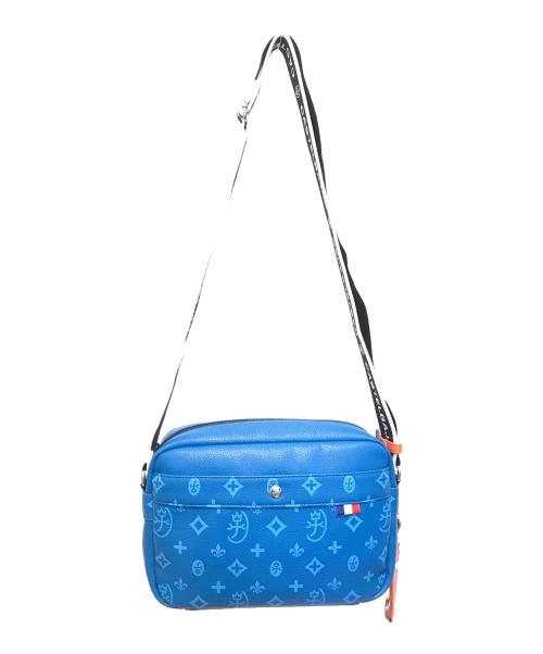 CASTELBAJAC（カステルバジャック）CASTELBAJAC (カステルバジャック) ショルダーバッグ ブルーの古着・服飾アイテム