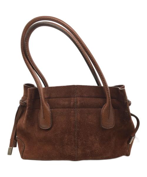 TOD'S（トッズ）TOD'S (トッズ) ハンドバッグ ブラウンの古着・服飾アイテム