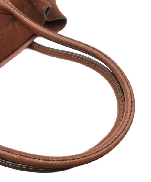 TOD'S（トッズ）TOD'S (トッズ) ハンドバッグ ブラウンの古着・服飾アイテム