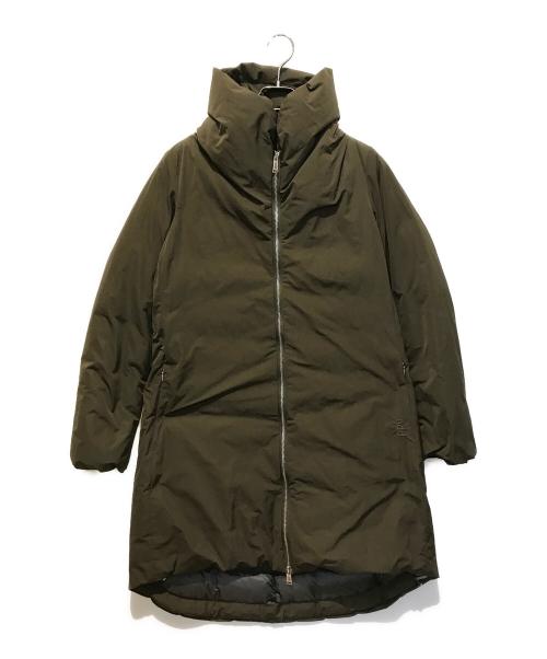 add（エーディーディー）add (エーディーディー) ダウンコート オリーブ サイズ:Mの古着・服飾アイテム