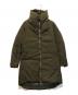 add（エーディーディー）の古着「ダウンコート」｜オリーブ