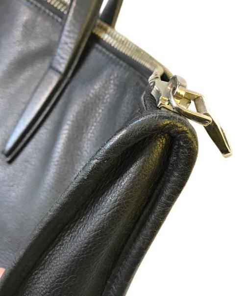 LOEWE（ロエベ）LOEWE (ロエベ) レザーブリーフケース ブラックの古着・服飾アイテム
