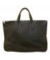 LOEWE（ロエベ）の古着「レザーブリーフケース」｜ブラック