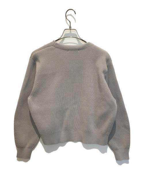 自由区（ジユウク）自由区 (ジユウク) パールディティールニットカーディガン　KRWMCS0053 グレー サイズ:M 未使用品の古着・服飾アイテム