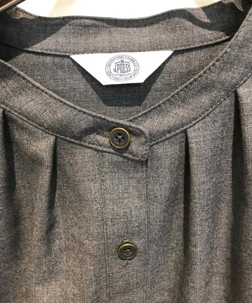 J.PRESS（ジェイプレス）J.PRESS (ジェイプレス) ANASTASIA milled ワンピース　OPGJCW0030 グレー サイズ:Lの古着・服飾アイテム