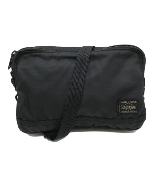 PORTER（ポーター）PORTER (ポーター) ショルダーバッグ ブラックの古着・服飾アイテム