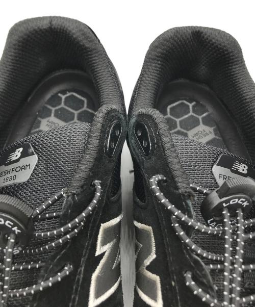 NEW BALANCE（ニューバランス）NEW BALANCE (ニューバランス) Fresh Foam 1880 V 	MW1880B1 ブラック サイズ:27.5の古着・服飾アイテム